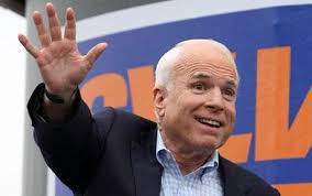 John McCain was a psioner of war for over five years Photo: GETTY IMAGES. By Thomas Bell in Haiphong. 10:14AM BST 15 Sep 2008 - 460-john-mccain_978438c