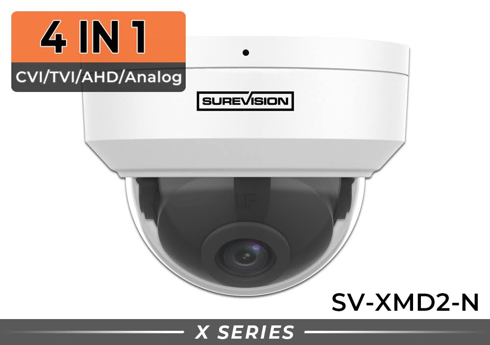 2MP LightHunter Analog Dome Security Camera