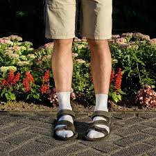 Résultat de recherche d'images pour "socks with sandals men"