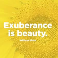 Quote About Beauty - Exuberance Quotes - William Blake via Relatably.com