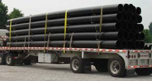 HDPE Pipe Receiving | Pipe Unloading Safety | Pipe Handling ...
