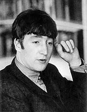 ... John acudió sólo a los estudios de Lime Grove y allí leyó varios fragmentos del libro y fue sometido a una batería de preguntas por Kenneth Allsop. - john_lennon