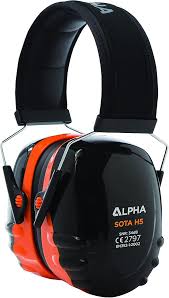 Alpha Sota H5 Adjustable Safety Earmuffs Defenders SNR 34dB ...
