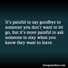 Sad Goodbye Quotes For Love - DesignCarrot.co via Relatably.com