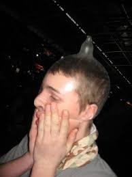 Résultat de recherche d'images pour "head in condom"