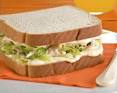 Sandwich de pollo facil