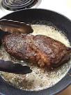 Pan fried steak