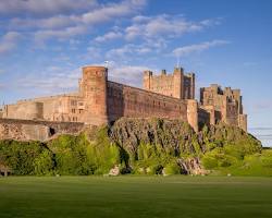 Image of Bamburgh Castle in Northumberland, England