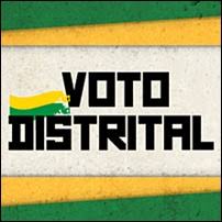 Resultado de imagem para voto distrital