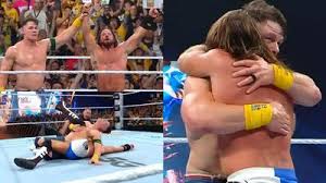 خلاصه بازی جذاب و تماشایی جان سینا مقابل ای جی استایلز در رویداد WWE Crown Jewel - پارس فوتبال