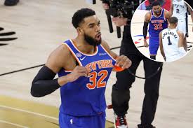 Karl-Anthony Towns helps lead Knicks to critical Game 2 win — even if one thing slowed him down