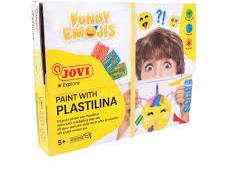 Комплект с пластилин Jovi Funny Emojis