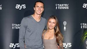 Alexander Zverev and Sophia Thomalla at Wimbledon 2026