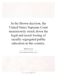 In the Brown decision, the United States Supreme Court... via Relatably.com