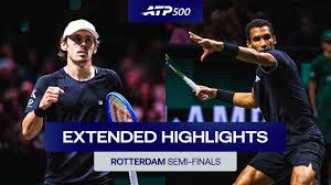 Auger-Aliassime and De Minaur Set for Rotterdam 2026 Title Match
