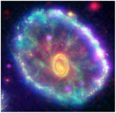 Image result for cartwheel galaxy