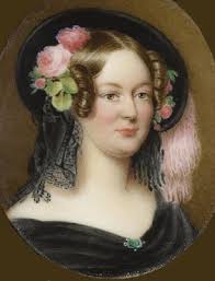 Maria Antonia&#39;s coiffure suggests this portrait dates into the &quot;early Victorian&quot; era. Keywords: Kohary family, Wettin family, Princess, hurluberlu coiffure, ... - antonia-kohary-fdxgorje-san-3