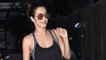 Malaika Arora rushes meet Arbaaz