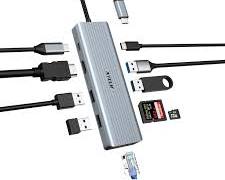 Image of USB C Hub 10 in 1 HB043