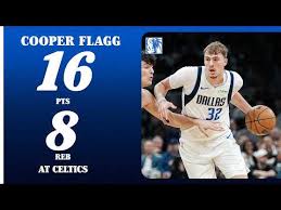 Mavericks vs Celtics: Cooper Flagg Shines with 16 Points and 8 Rebounds in Boston Celtics' Victory