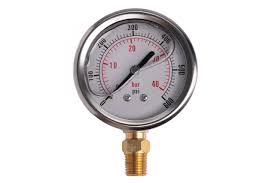 Glycerine Filled Pressure Gauges, 2.5 in Diameter, 0-6000 PSI