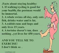 Facts about staying healthy quotes jokes lol funny quote funny ... via Relatably.com