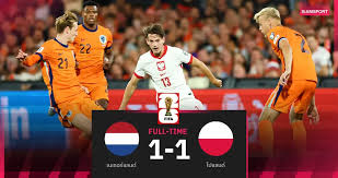 เนเธอร์แลนด์เสมอโปแลนด์สุดมันส์ 1-1 ในศึกคัดบอลโลก! - Imagen principal del artículo