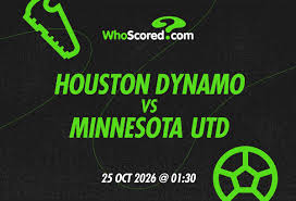 Houston Dynamo vs Minnesota Utd: Lineups, Prediction, Odds & Bet Builder Tip