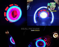 Gambar NMAX LED Headlamp Vixion R