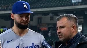 Andy Pages reacts to his amazing three-homer game