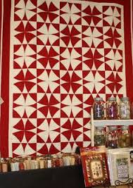Résultat de recherche d'images pour "red and white quilts"