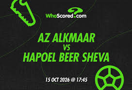 AZ Alkmaar vs Hapoel Beer Sheva: Lineups, Prediction, Odds & Bet Builder Tip