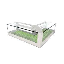Yoshimasa GARASU "L-Shaped" Model Sushi Case – PureRange ...