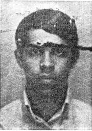 JOSÉ BARTOLOMEU RODRIGUES DE SOUZA. Militante do PARTIDO COMUNISTA BRASILEIRO REVOLUCIONÁRIO (PCBR). Estudante secundarista, natural de Pernambuco, ... - JOSE-BARTOLOMEU