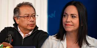 Petro critica a María Corina Machado tras recibir Nobel de la Paz
