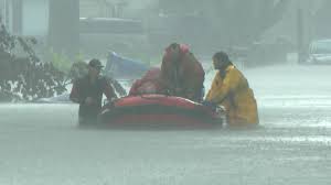 Heavy rain, flash flooding necessitates water rescues in central Indiana | 13News Live Team Coverage