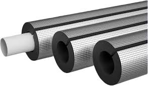 Foam Pipe Insulation ID 1/4" 3" 6" Self-Adhesive Wrap Foam ...