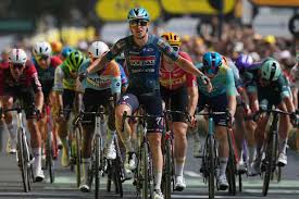 Belgian rider Merlier wins stage 7 as Tour favorite Pogacar keeps the yellow jersey