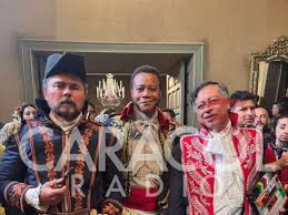 Petro y Cuba Gooding Jr. en rodaje de película sobre el almirante José Prudencio Padilla