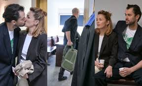 Nowy ukochany wspiera Katarzynę Wajdę podczas jej rozprawy rozwodowej z (prawie) byłym mężem (ZDJĘCIA)