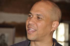 Newark Mayor Cory Booker uses Twitter and references Camus in a single bound. By Sarah Goodyear. Cory Booker Mayor Cory Booker. - cory_booker-wikipedia-463