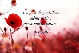 Résultat de recherche d'images pour "la gentillesse"