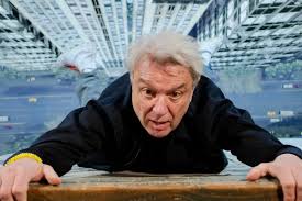 David Byrne, former Talking Heads frontman, visits Portland museum