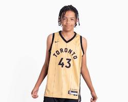 Image of 2024 NBA City Edition Toronto Raptors Jersey