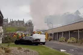 Crews attend “well-developed” fire at famous UK university