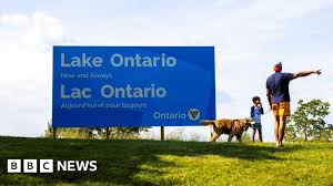 Ford unveils Lake Ontario sign following Trump's renaming order - CBC