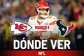 Texans vs Chiefs: Dónde ver el partido de la Semana 14 de la NFL y en qué horario juega Mahomes