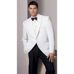 Moss Bros Regular Fit Shawl Collar DinnerTuxedo Jacket White