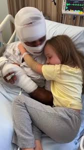 He's not a firefighter. He's just a neighbor who ran into a ...