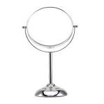 Magnifying mirror with stand
